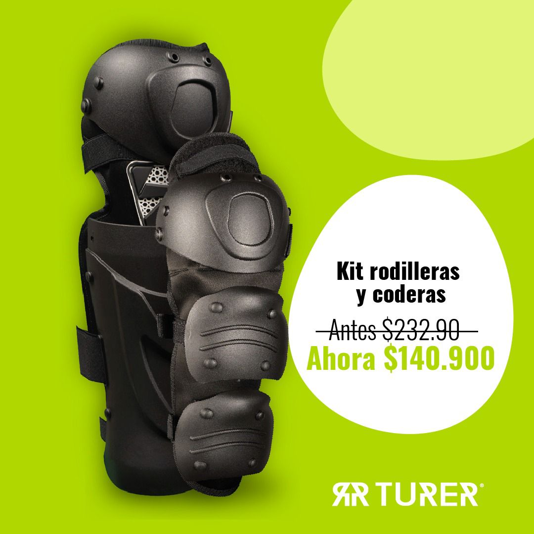 Kit de rodilleras y coderas