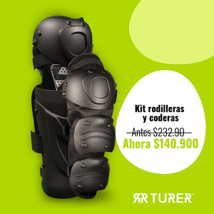 Kit de rodilleras y coderas